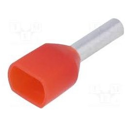 EM SU-LOV2-ELC-003 1mm Twin BOOTLACE FERRULE 100/pkt