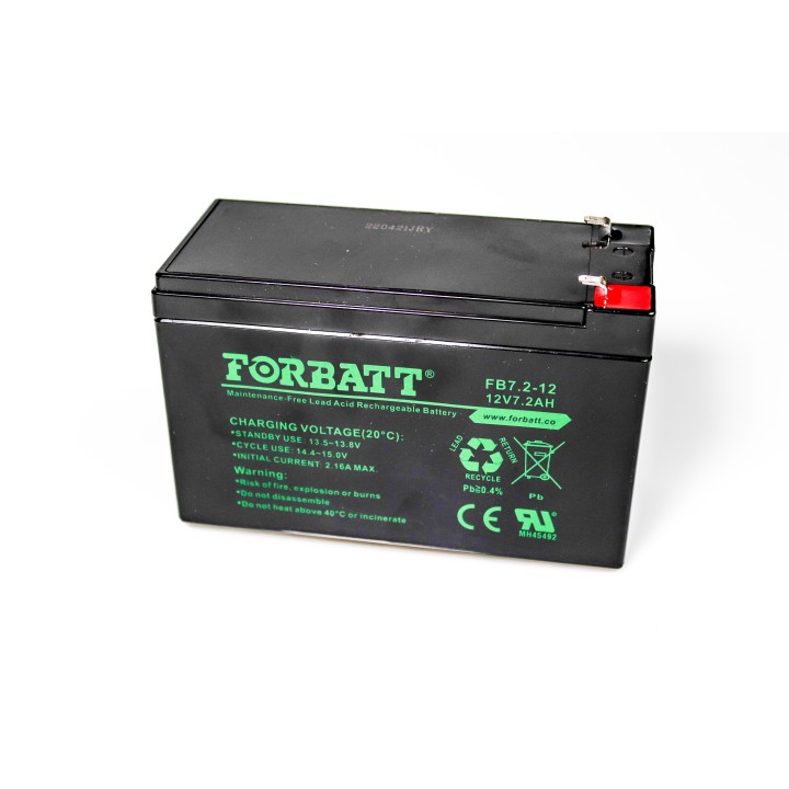 Battery - 12 V 7.2Ah