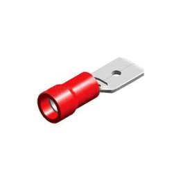 EM M1-4.8V/5 Red Push On Male