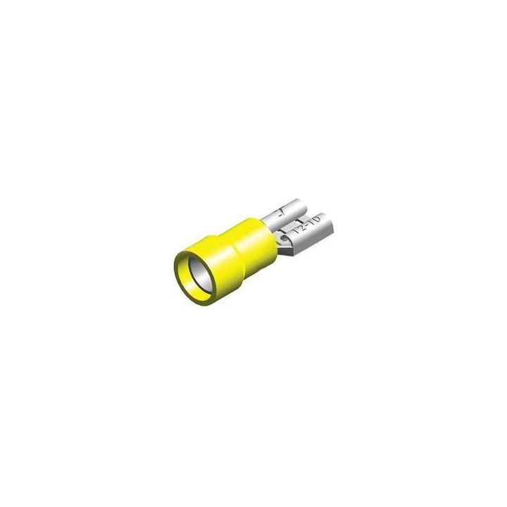 EM F5-6.4V Yellow Female Disconnect