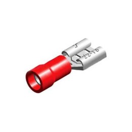EM F1-4.8V/5 Red Push On Female
