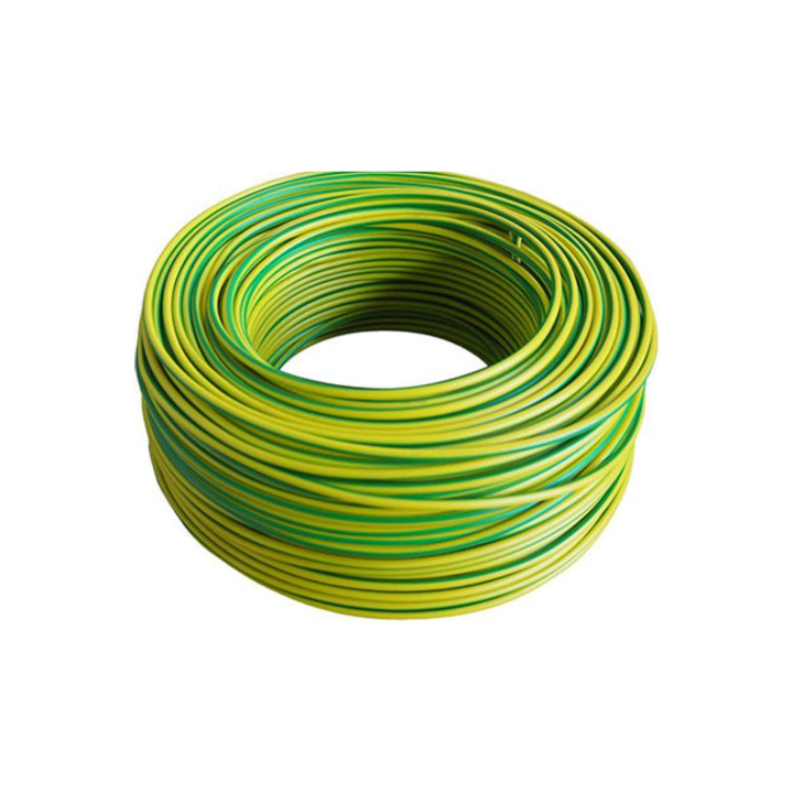 ST-YARD-PAN-022 2.5mm Single Core Flexible Panel Wire, Various Colours, Per Metre - Green/Yellow / mtr