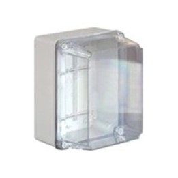 Scame BE-SCA-0000028 686.229* IP56 300x220x120mm PVC Housing Transparent Lid Junction Box