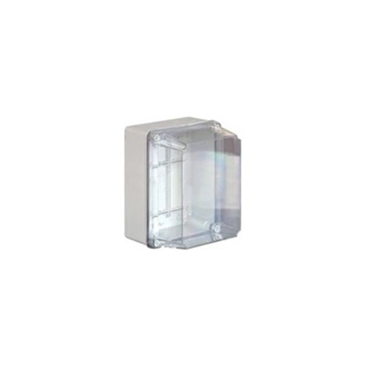 Scame BE-SCA-0000008 686.227 IP56 190x140x70mm PVC Housing Transparent Lid Junction Box