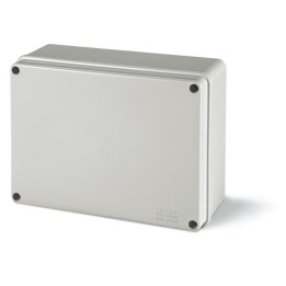 Scame SU-DI04-SCA-002 686.206 IP56 150x110x70mm PVC Housing Opaque Lid Junction Box