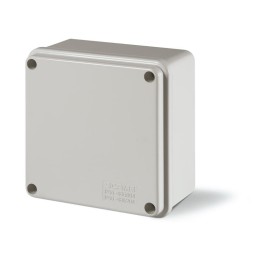 Scame SU-DI05-SCA-001 686.205 IP56 120x80x50mm PVC Housing Opaque Lid Junction Box