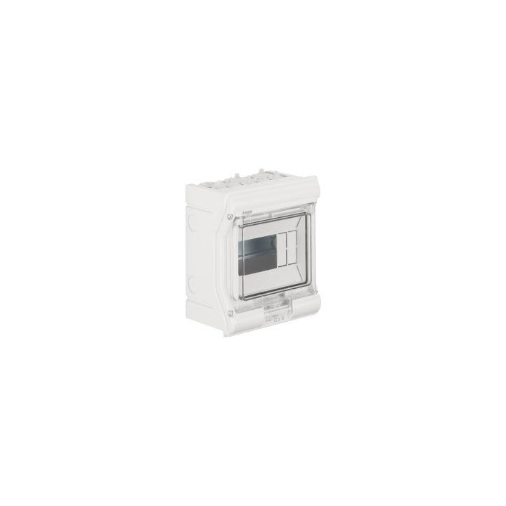 Hager VE106L 6Way Surface DB BOARD IP55