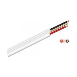 ST-YARD-TWI-001 1.5mm Flat Twin + Earth Cable White 100mtr Roll or Per Metre - MTR