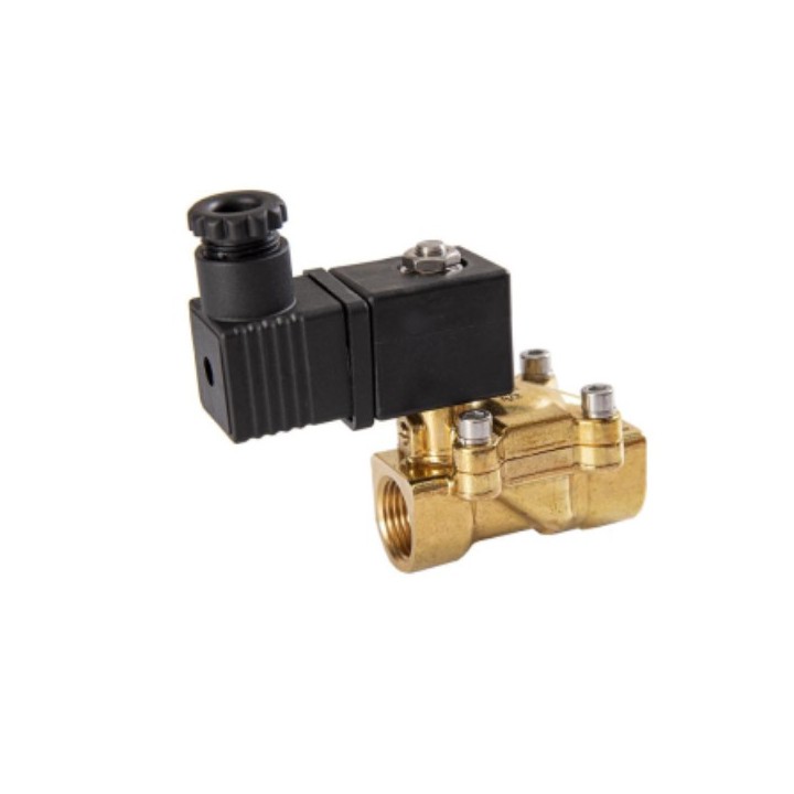 Meclube MEC-026-1960-004 Brass Solenoid Valve For Oil 1/2" 60Lpm Max 1/2" 0.15-25 Bar
