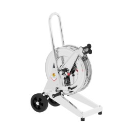 Raasm 256535.350 Manual Trolley-Mounted Hose Reel In Stainless Stee