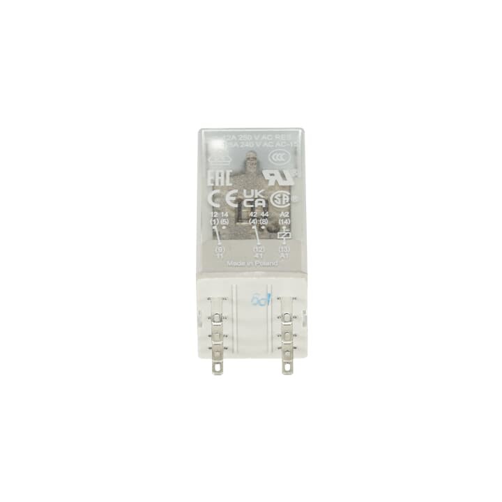 ABB Pluggable Interface Relay CR-M 24VDC 2 C/O (SPDT) 12A @ 250V 8 Pin Pluggable Relay (CR-M024DC2)