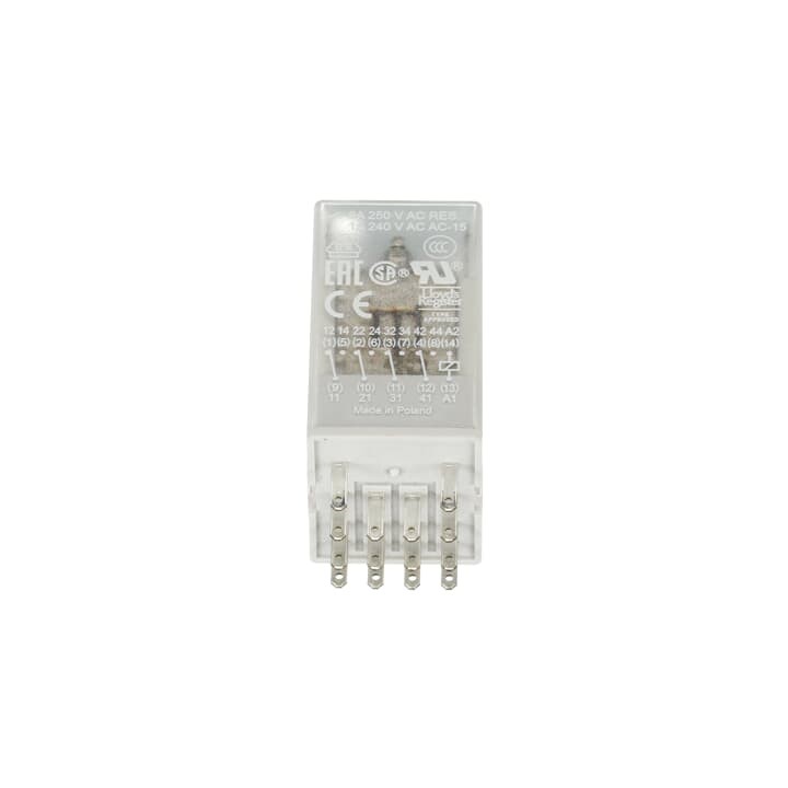 ABB Pluggable Interface Relay CR-M 230VAC 4 C/O (SPDT) 6A @ 250V 14 Pin Pluggable Relay (CR-M230AC4)