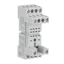 ABB Pluggable Interface Relay CR-M Blade Terminals Standard Base for CR-M 2 C/O Relay (CR-M2SS)