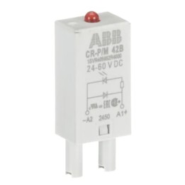 ABB Pluggable Interface Relay CR-M 42B 24-60VDC Pluggable module diode & Red LED (CR-P/M)
