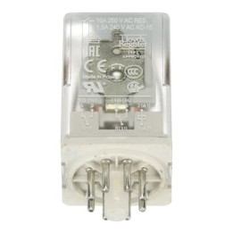 ABB Pluggable Interface Relay CR-M 230VAC 2 C/O (SPDT) 12A @ 250V 8 Pin Pluggable Relay (CR-U230AC2)