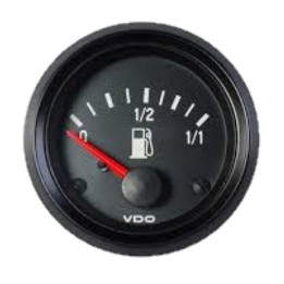 VDO Fuel Level Gauge Cockpit International 52mm 12V 3 180 Ohm Lever