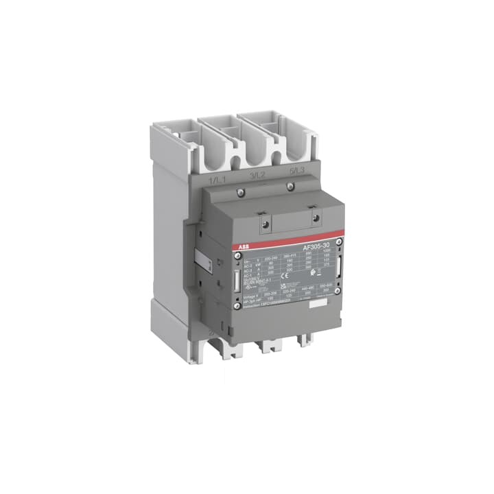 ABB Three-Pole Contactor 230VAC Coil 160kW 305A 500A (AF305-30-00-13)