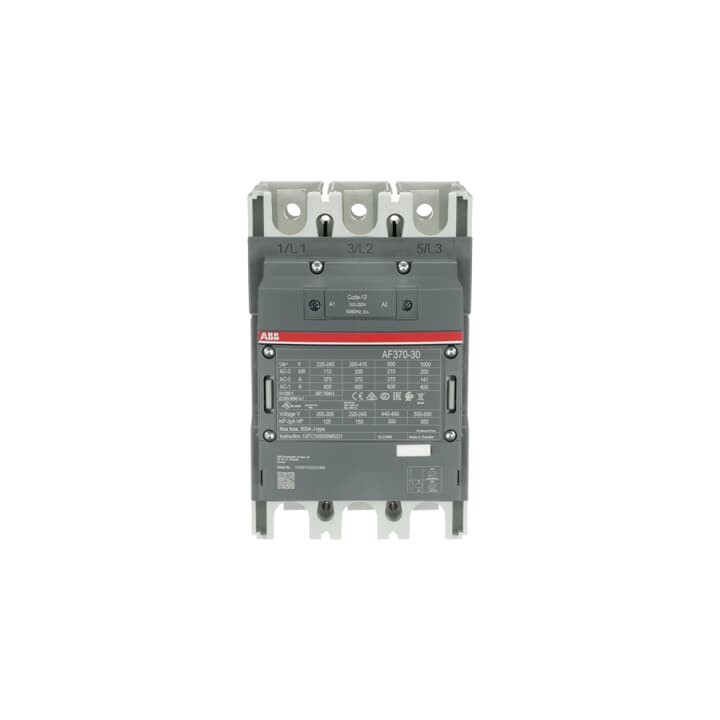 ABB Three-Pole Contactor 230VAC Coil 200kW 370A 600A (AF370-30-00-13)
