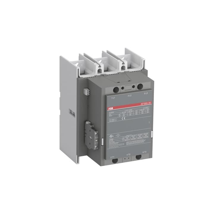 ABB Three-Pole Contactor 230VAC Coil 1 n/o + 1 n/c 315kW 580A 800A (AF580-30-11)