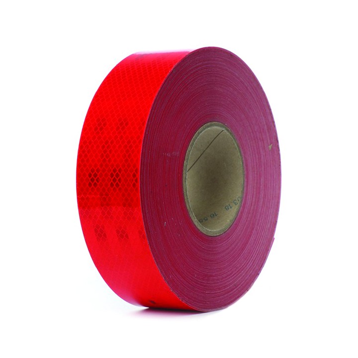 MAG Truck & Trailer ENGRED 50M - RED DOUBLE LAYER REFLECTIVE TAPE