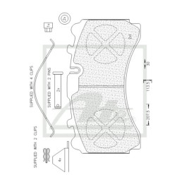 ATE ATECV031 Brake Pads - Mercedes-benz Truck