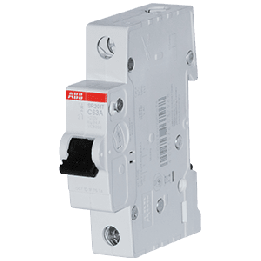 ABB Miniature Circuit Breaker Curve C 3kA 63A 3kA 3kA 230VAC (SR201T-C63)