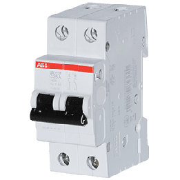 ABB Miniature Circuit Breaker Curve C 3kA 25A 3kA 3kA 400VAC (SR202T-C25)