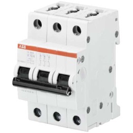 ABB Miniature Circuit Breaker Curve C 3kA 6A 3kA 3kA 400VAC (SR203T-C6)