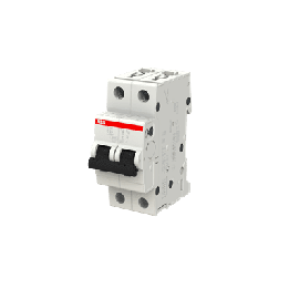 ABB Miniature Circuit Breaker Curve C 6-10kA 25A 10kA 7.5kA 400VAC-125VDC (S202-C25)