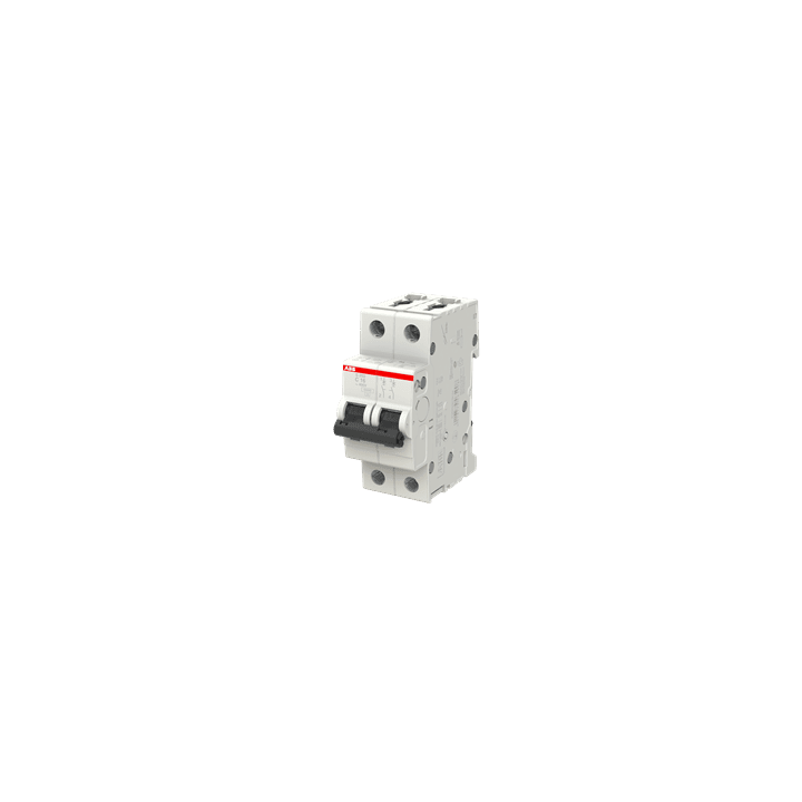 ABB Miniature Circuit Breaker Curve C 6-10kA 50A 10kA 7.5kA 400VAC-125VDC (S202-C50)