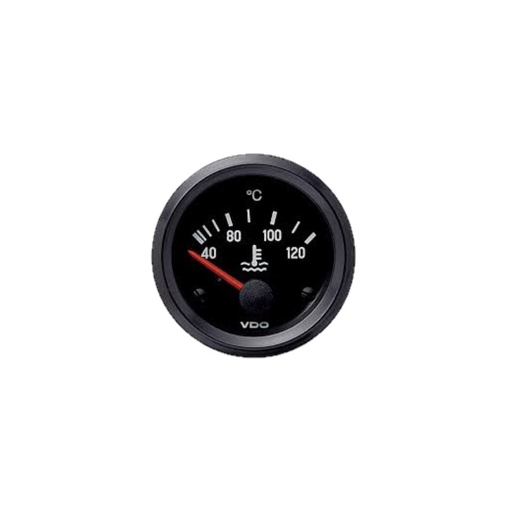 VDO Temperature Gauge Cockpit International 40 120°c Coolant 52mm 12V