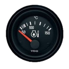 VDO Temperature Gauge Cockpit International 50 150°c Oil 52mm 24V