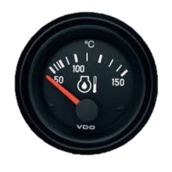 VDO Temperature Gauge Cockpit International 50 150°c Oil 52mm 24V
