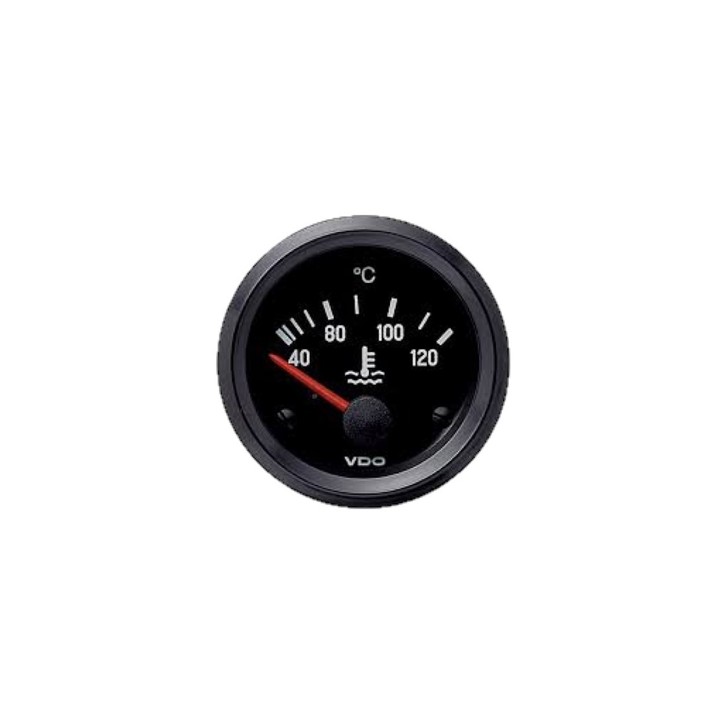 VDO Temperature Gauge Cockpit International 50 150°c Trans 52mm 24V Stud