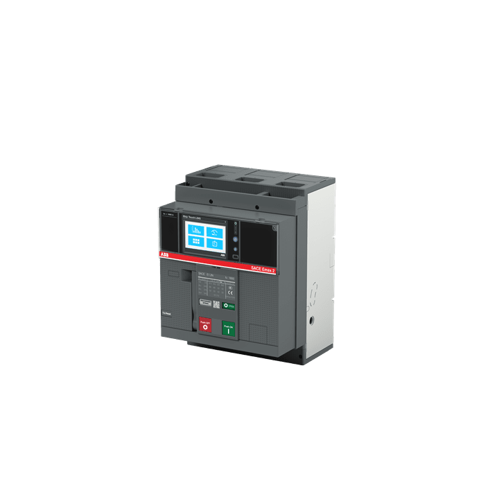 ABB Air Circuit Breaker E1.2-E6.2 E1.2B 1000A 42kA Ekip Touch LI (1SDA070784R1)