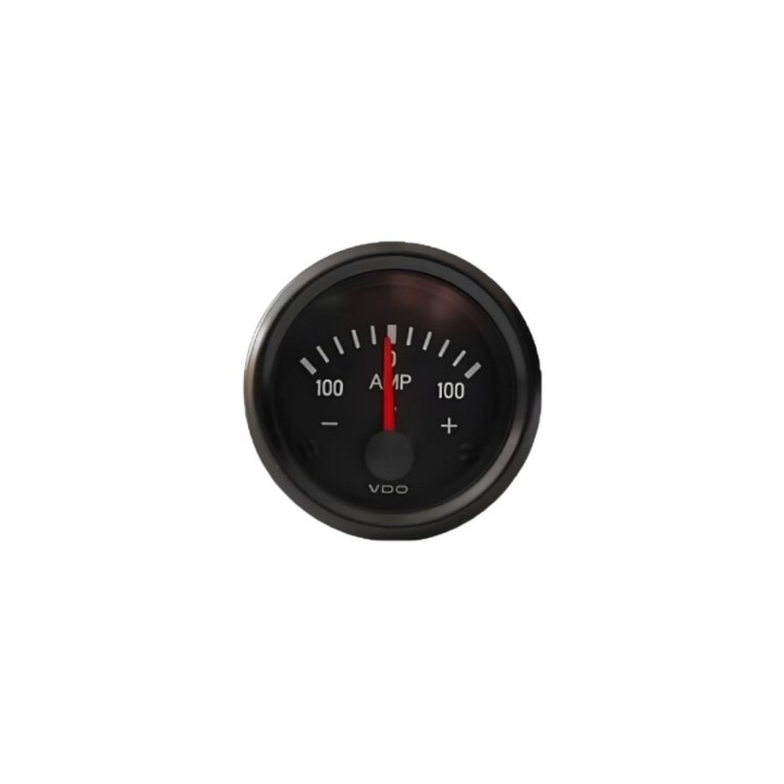 VDO 190-037-003C Ammeter Cockpit International 52mm 100A 12V/24V