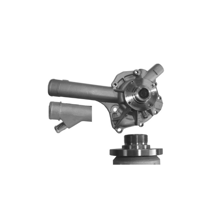 Echlin QCP4033 Water Pump - Mercedes C180/C200 E230M111