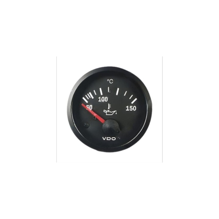 VDO 310-010-003K Temperature Gauge Cockpit Vis 50 150°c Oil 52mm 12V