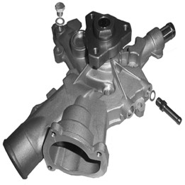 Echlin QCP3590 Water Pump - Opel Astra Corsa Z14Xep
