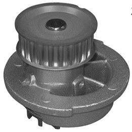 Echlin QCP3084 Water Pump - Opel 1.6 Z16Xe (23T-62Mm Pulley)