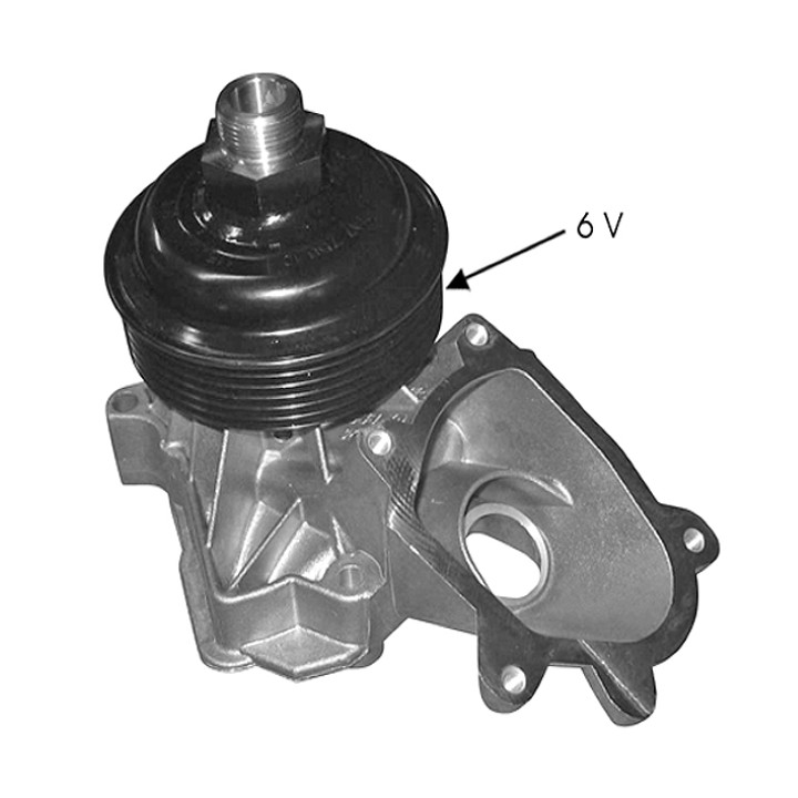 Echlin QCP3561 Water Pump - BMW 7 Series M57D30N2