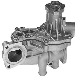 Echlin QCP2453A Water Pump - VW Citi Ew Back Housing