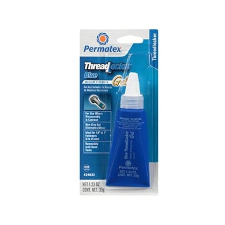 Permatex 24835 MEDIUM STRENGTH THREADLOCKER BLUE GEL