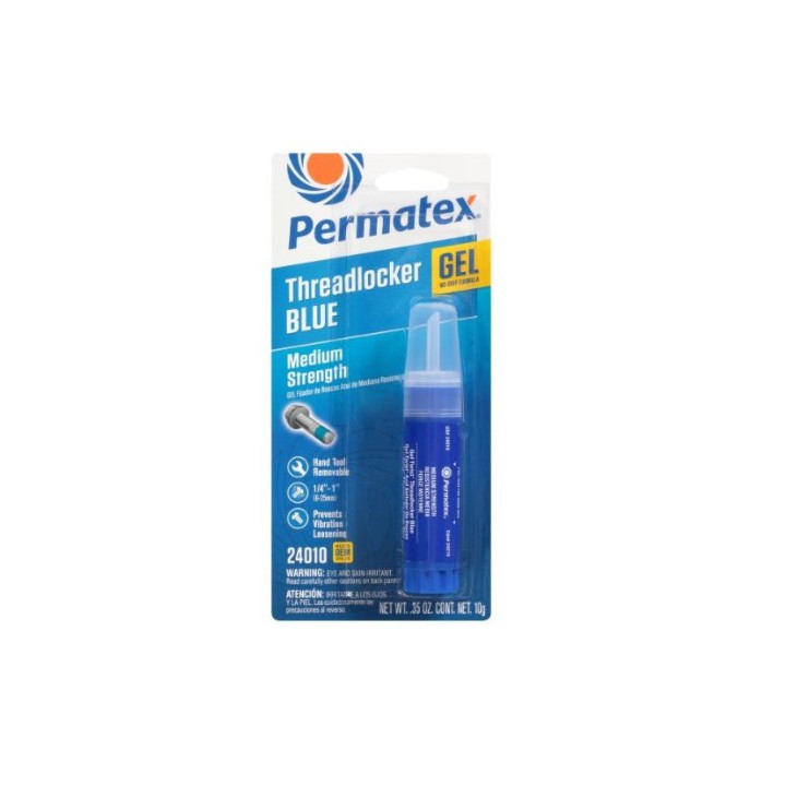 Permatex 24010 BLUE GEL THREADLOCKER 10GR