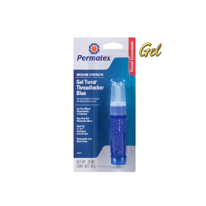 Permatex 24215 THREADLOCK GEL BLUE