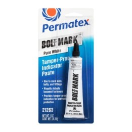 Permatex 21263 BOLT MARK INDICATOR WHITE