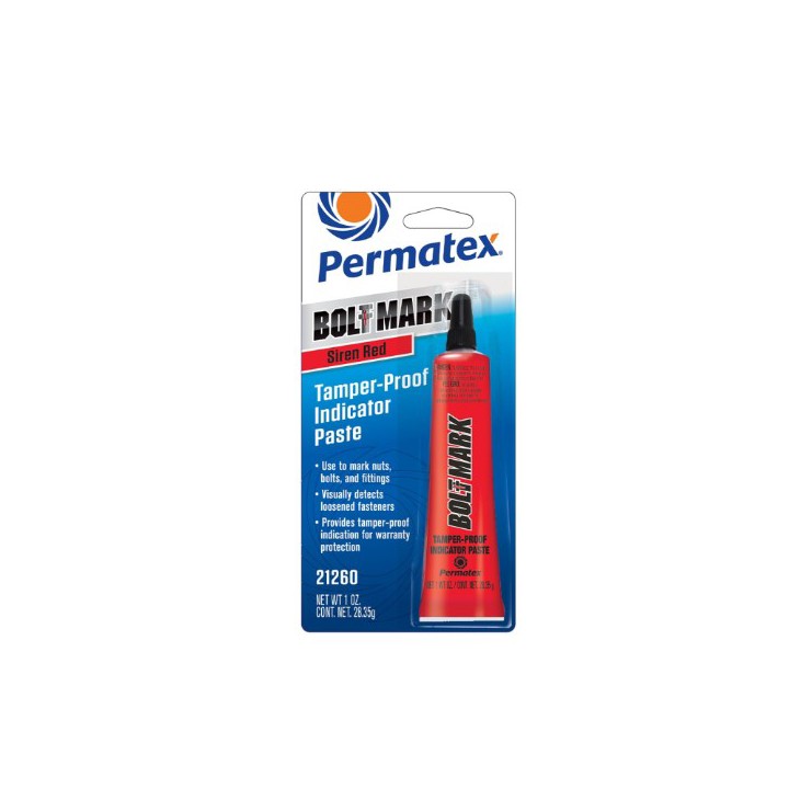 Permatex 21260 BOLT MARK INDICATOR RED