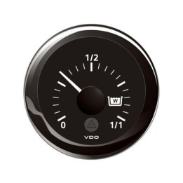VDO Water Level Gauge Kit - Viewline 52mm 12V/24V Waste Water 600mm Sender