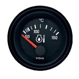 VDO Temperature Gauge Cockpit International 50 150°c Oil 52mm 24V