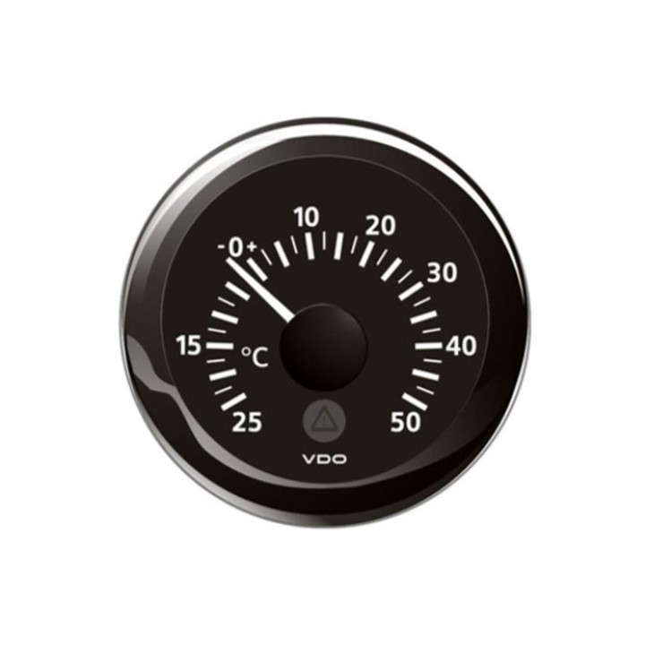 VDO A2C59514803 Temperature Gauge - Viewline Kit 52mm 12V/24V -25C to +50 Ambient